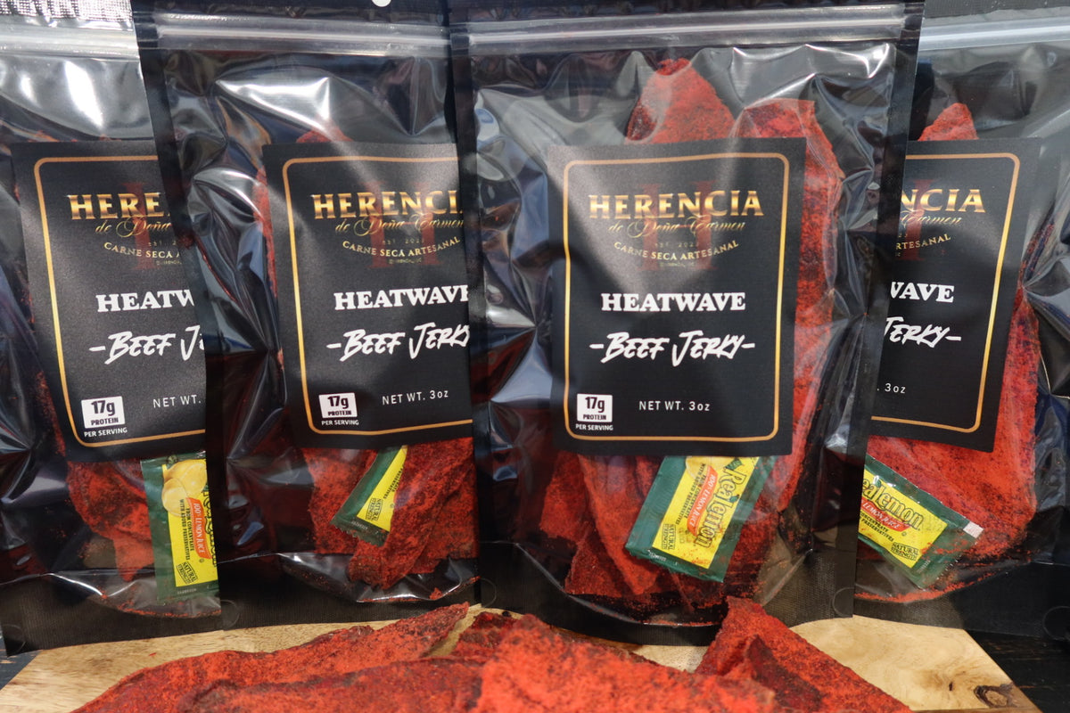 Heatwave Beef Jerky (Spicy) (Carne Seca) 3oz
