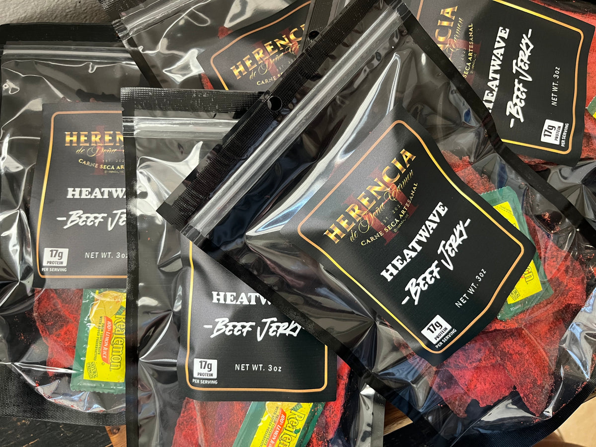 Heatwave Beef Jerky (Spicy) (Carne Seca) 3oz