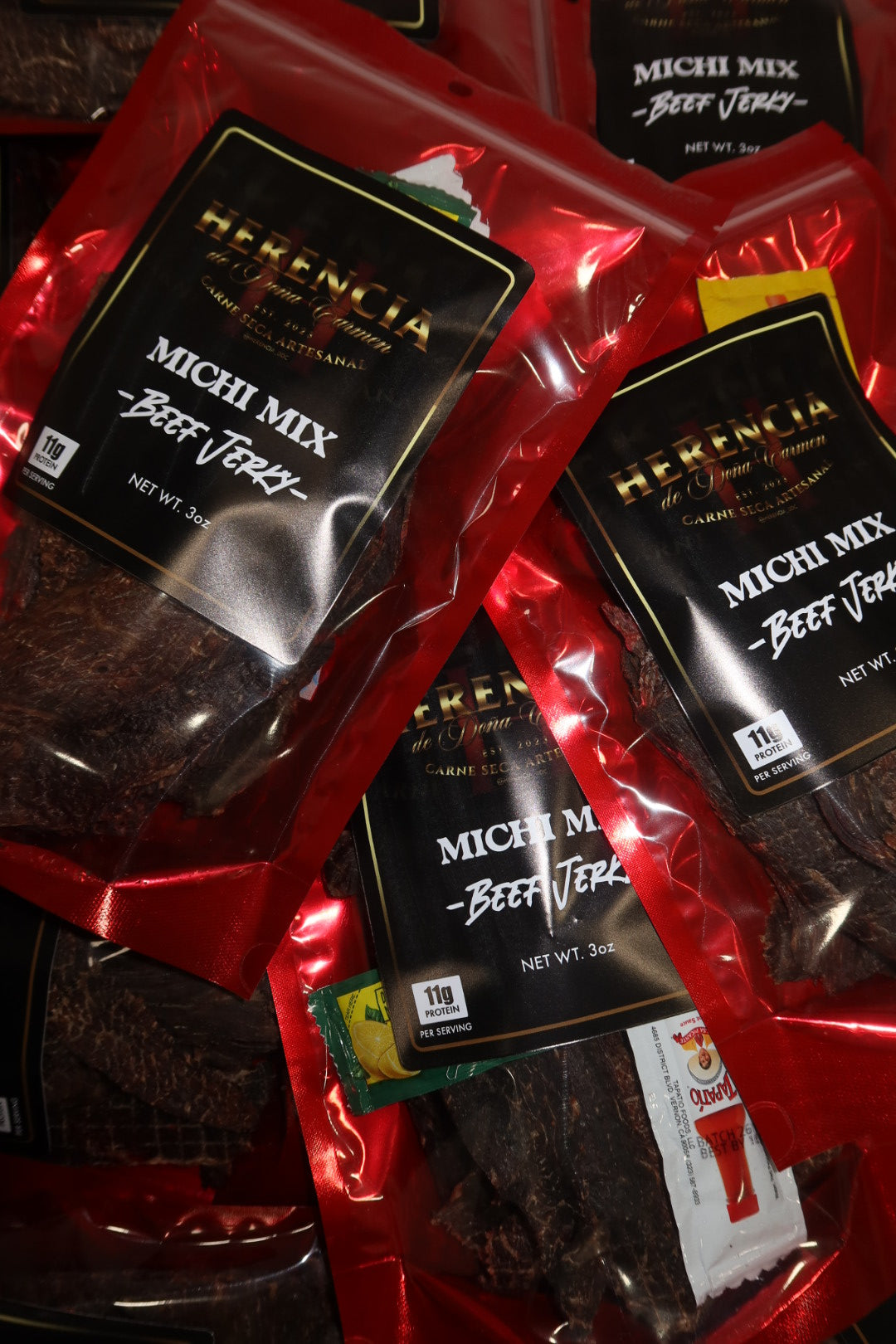 Michi Mix Beef Jerky (Carne Seca) 3oz