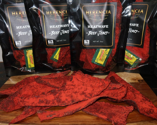 Heatwave Beef Jerky (Spicy) (Carne Seca) 3oz