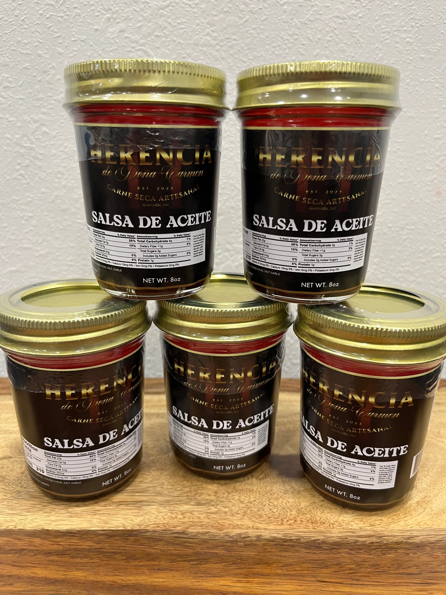 Salsa de Aceite (Chili Oil) 8oz